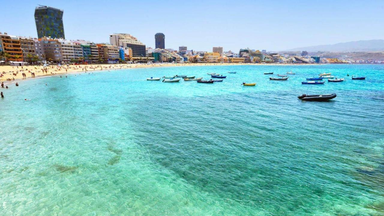 Estudio Con Terraza Vista Mar Las Palmas de Gran Canaria Exteriér fotografie