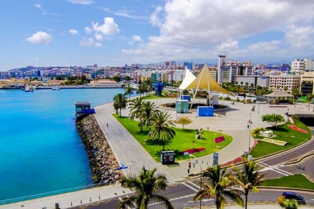 Estudio Con Terraza Vista Mar Las Palmas de Gran Canaria Exteriér fotografie